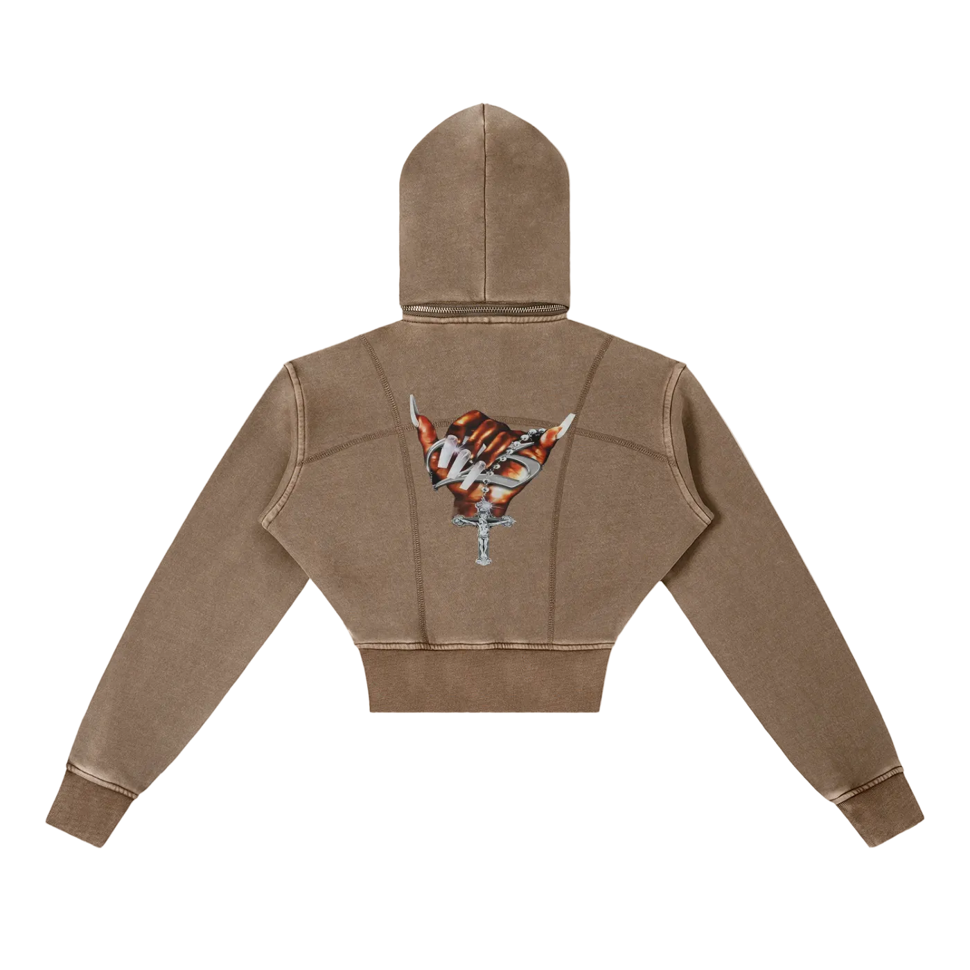 4EVER Vintage Washed Flared Fleece TWO-PIECE SET SOLD SEPARATELY