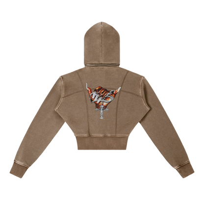 4EVER Vintage Washed Flared Fleece TWO-PIECE SET SOLD SEPARATELY
