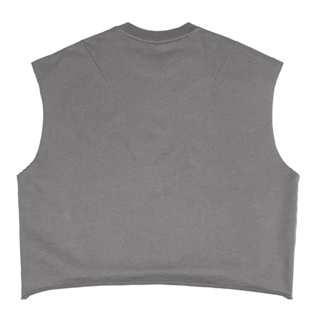 4EVER CROSS ROAD Terry Boxy Tank Top