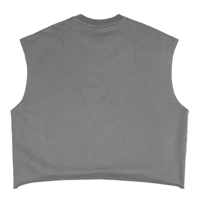 4EVER CROSS ROAD Terry Boxy Tank Top